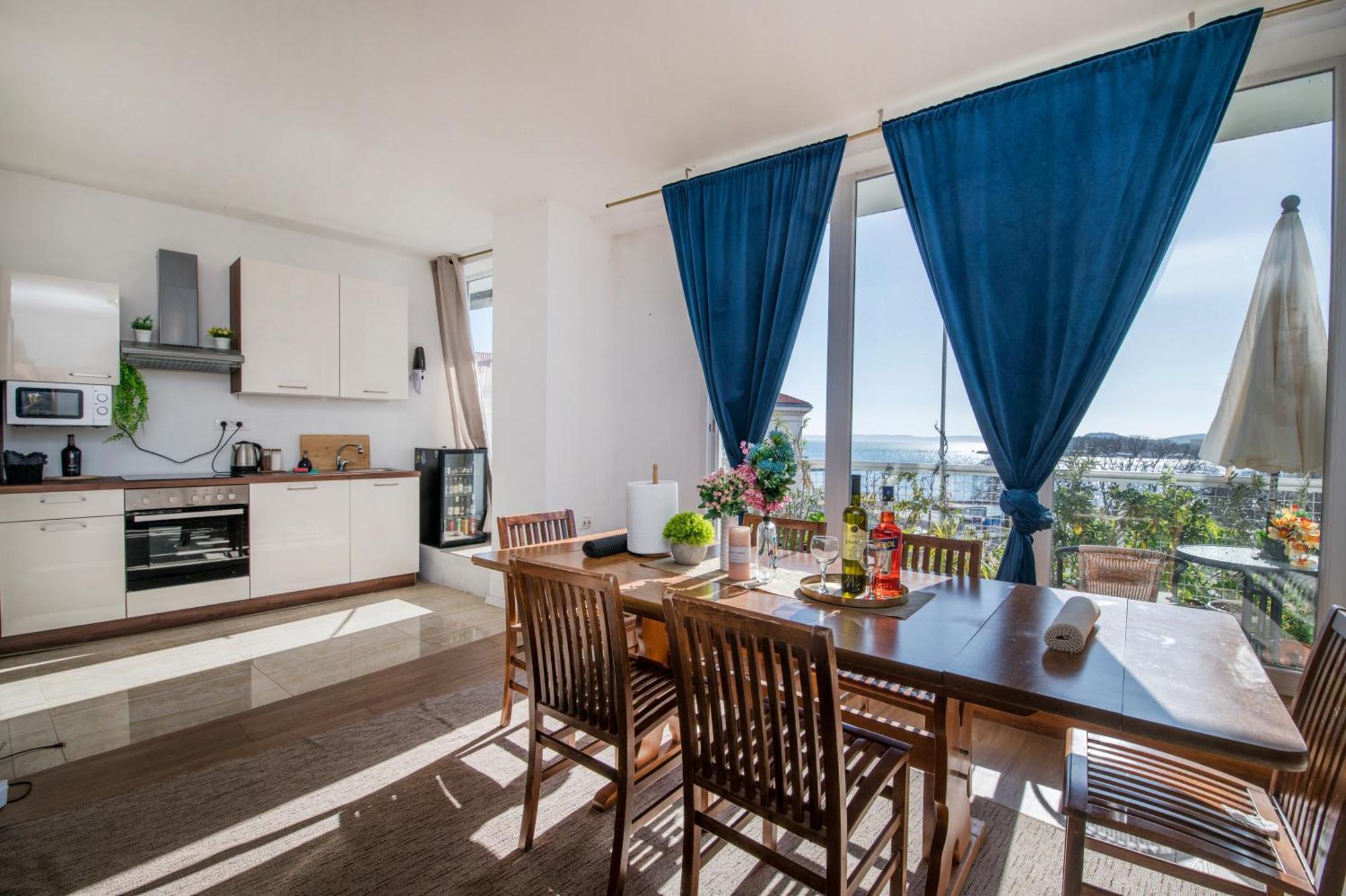 Апартаменты Split Sea View Centar Xxl Экстерьер фото